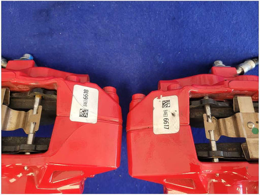 2016-2023 Chevrolet Camaro SS 6.2L Gen 6 Pair Rear Brembo Brake Calipers Red