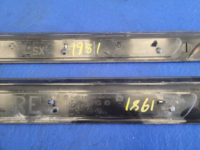 2001-2006 BMW M3 Convertible Pair Door Sill Plates Scuff *Scratches* 1981 - The Parts Farm