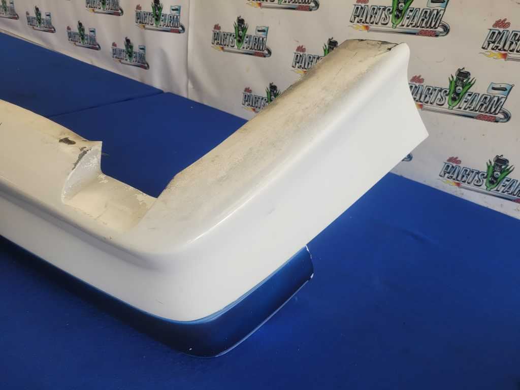 1990 Ford Mustang Mclaren Convertible Rear Bumper Cover Paint White 2603 - The Parts Farm