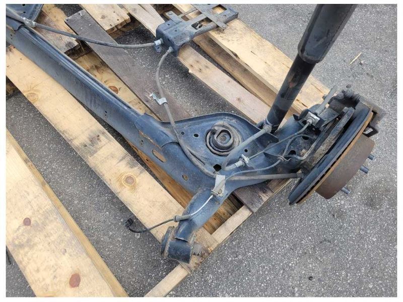 2011-2012 Nissan Leaf Back Axle Rear Subframe Beam Knuckle 1856 - The Parts Farm