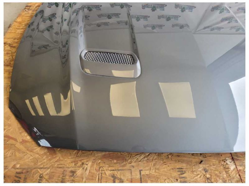 2018-2023 Ford Mustang GT New Take Off Front Hood Shell Scoop Paint Silver - The Parts Farm