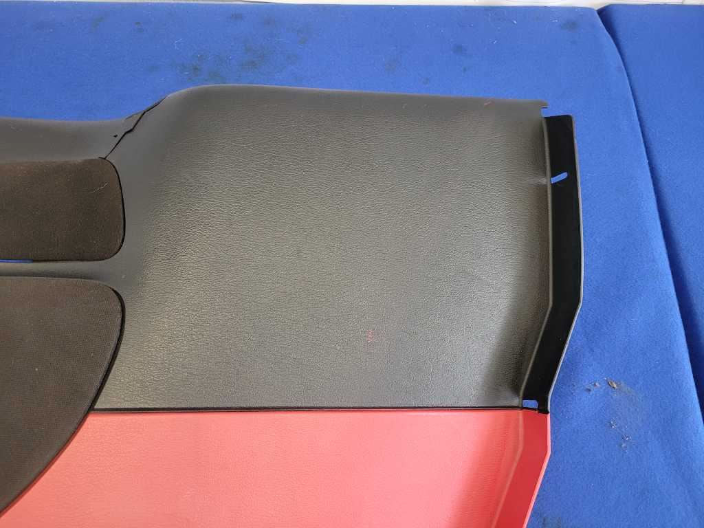 1994-1995 Ford Mustang GT Convertible Passenger Rear Quarter Trim Red 2631 - The Parts Farm