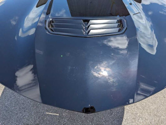 2019-2023 Chevrolet Camaro LS LT SS Front Hood Shell Scoop Vent Paint Black 1213
