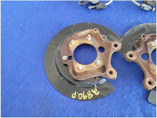 2005-2014 Ford Mustang GT Pair Rear Backing Plates ABS Harness Anti Moan 2890