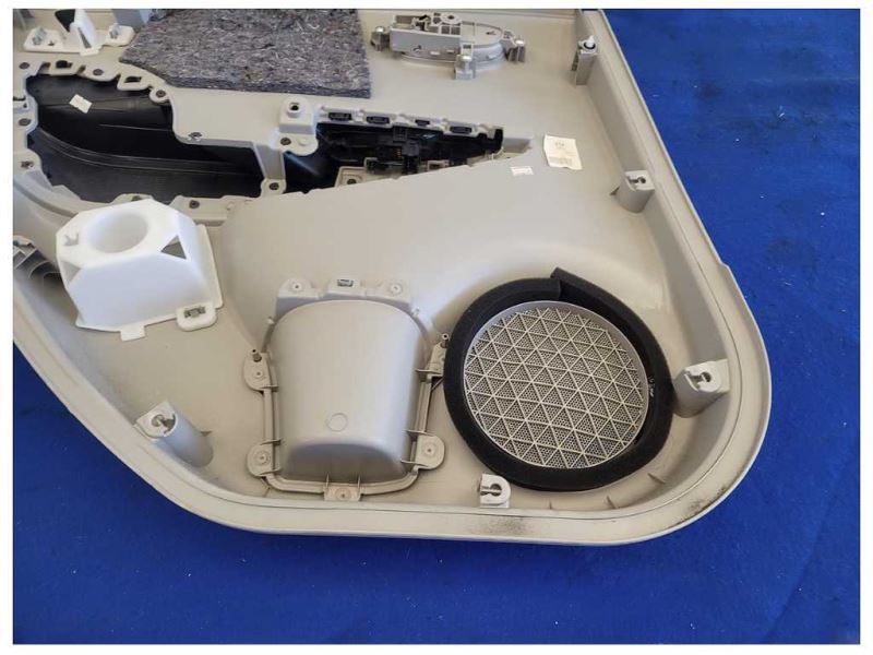 2011-2012 Nissan Leaf Passenger RH Rear Back Door Panel Interior Trim 1856 - The Parts Farm