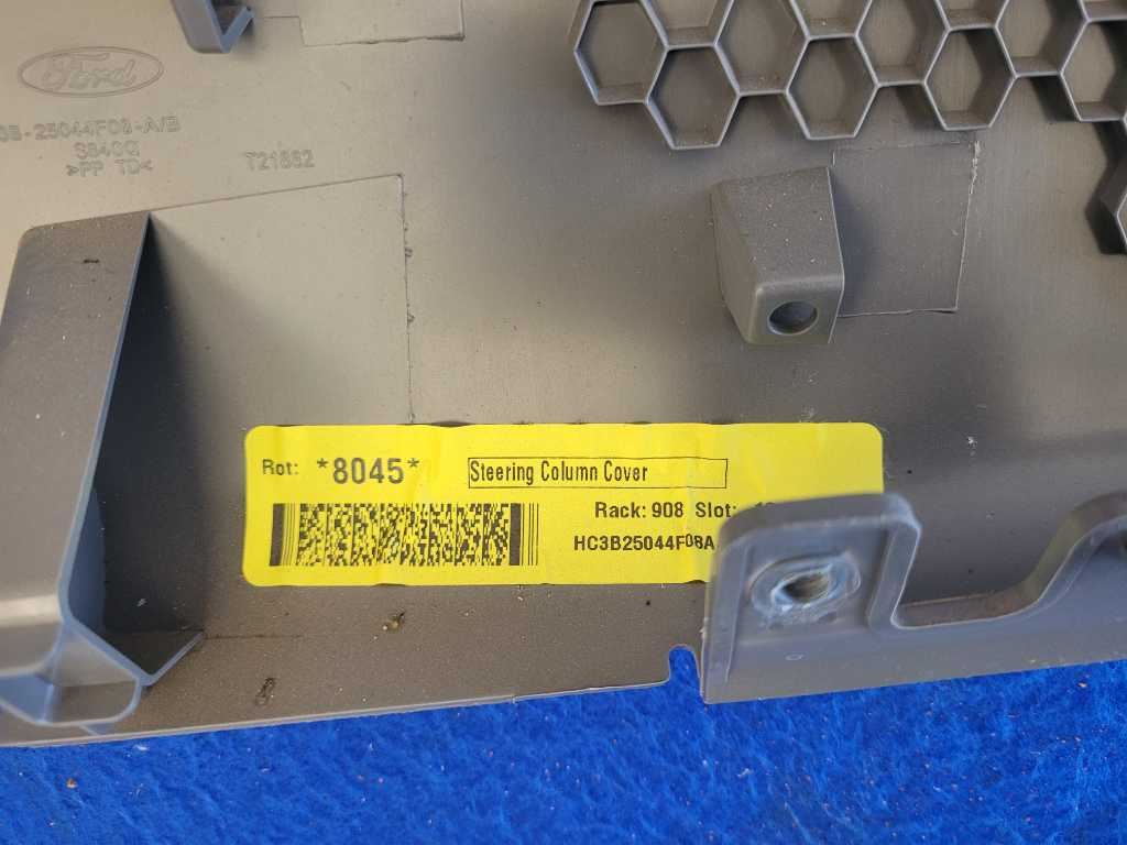 2022 Ford F250SD Pickup Truck Driver Lower Steering Column Knee Panel 2581 - The Parts Farm