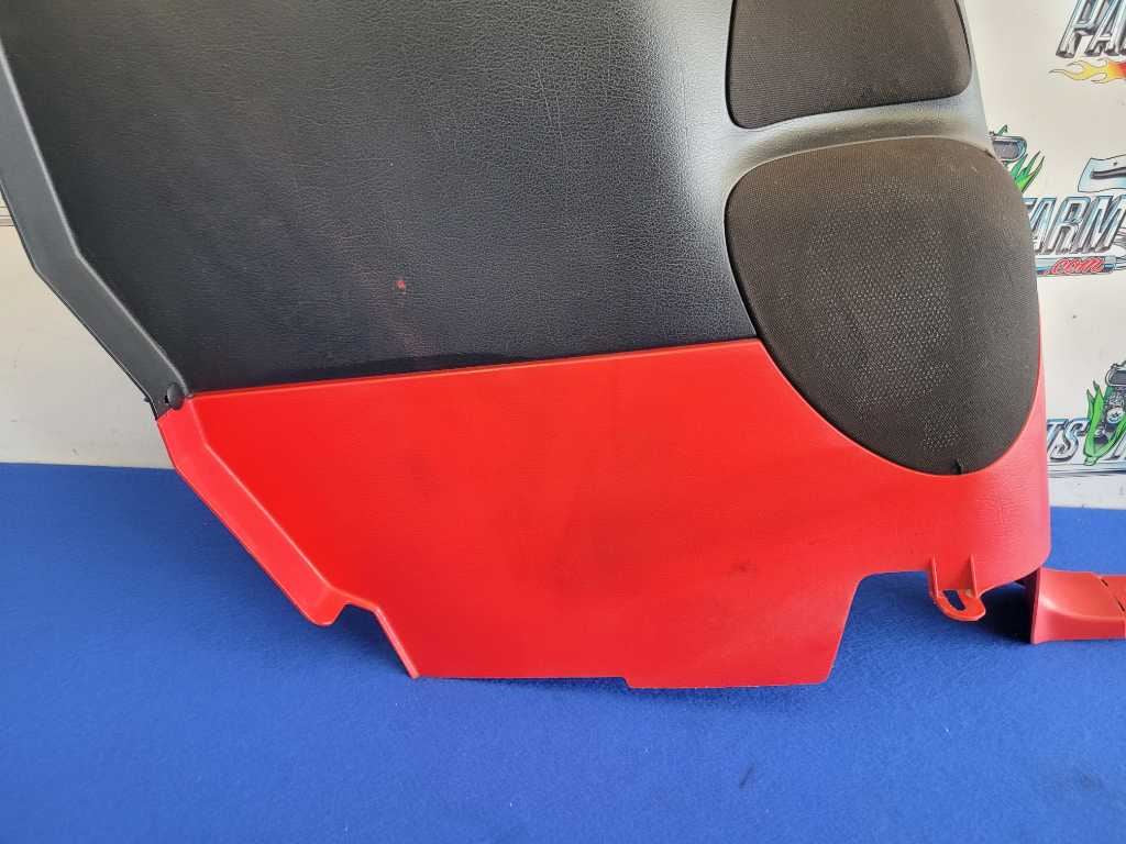 1994-1995 Ford Mustang GT Convertible Driver LH Rear Quarter Trim Red 2631 - The Parts Farm