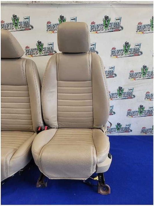 2005-2009 Ford Mustang GT Coupe Tan Leather Seats Power Seat Track *Read 2870