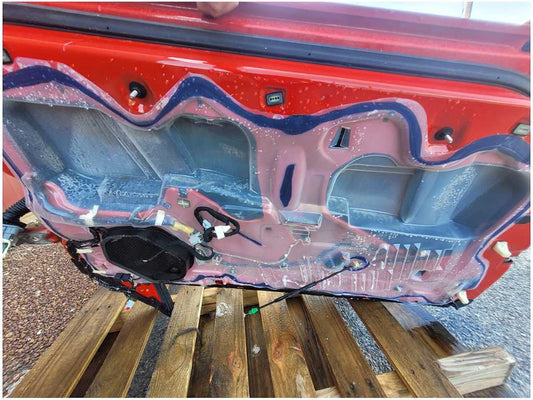 2013-2014 Ford Mustang GT Convertible Driver Front Door Shell Paint PQ 2901