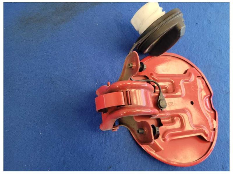 2005-2009 Ford Mustang GT Fuel Door Gas Cap Driver Rear Paint D3 2600 - The Parts Farm