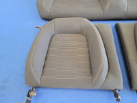 2015-2017 Ford Mustang GT S550 Rear Coupe Cloth Seats Seat Upper Lower 2643 - The Parts Farm