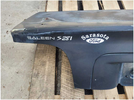 1996-1998 Ford Mustang GT Coupe Trunk Deck Lid No Wing Paint Faded 2746