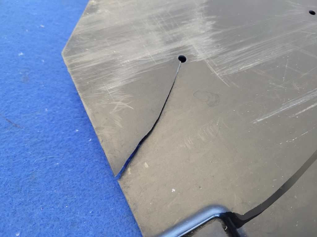 2018-2023 Ford Mustang GT S550 Front Lower Splash Shield Cover Trim Molding 2648 - The Parts Farm