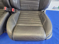 2010-2012 Ford Mustang GT Set Coupe Seats Front Back Leather *Ripped* 2653 - The Parts Farm