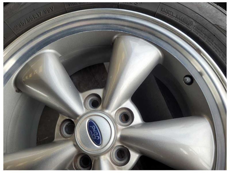 2005-2009 Ford Mustang GT S197 Wheel 17x8 Spoke Silver Paint Tire 2600 - The Parts Farm