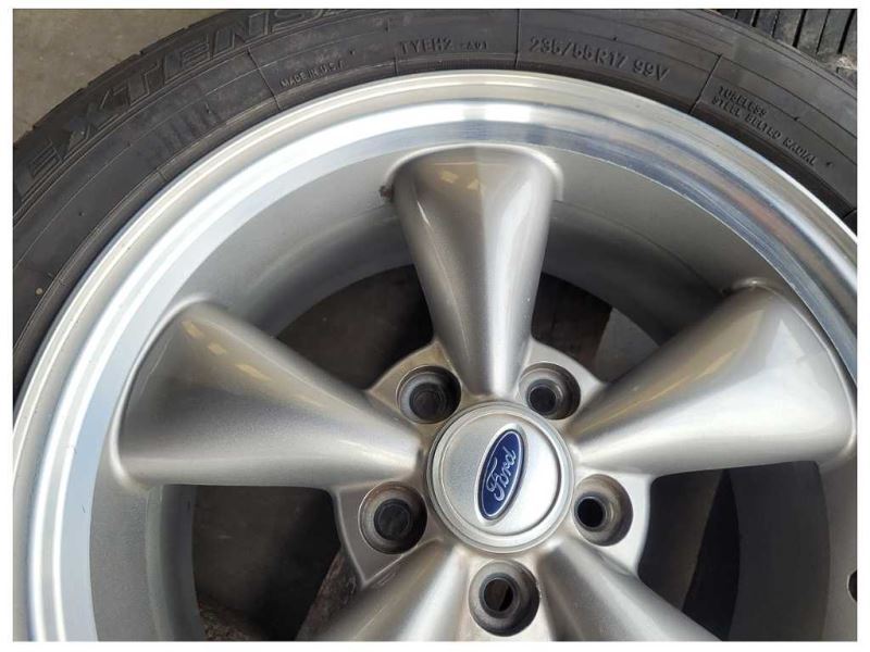 2005-2009 Ford Mustang GT S197 Wheel 17x8 Spoke Silver Paint Tire 2600 - The Parts Farm