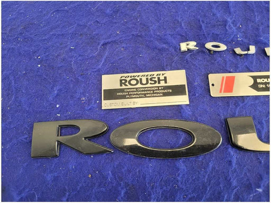 2015-2023 Ford Mustang GT S550 Roush Emblem Plaque Ornaments 2740