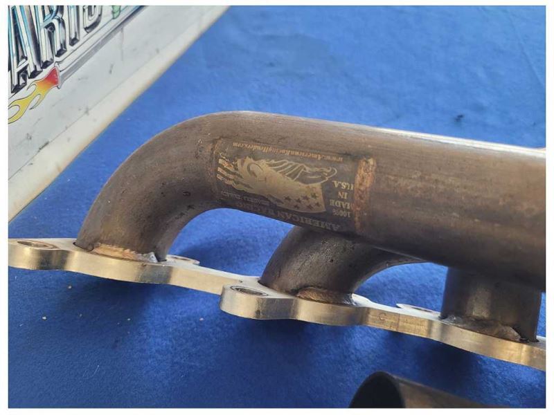 2011-2014 Ford Mustang GT 5.0L American Racing Long Tube Headers Mid Pipe 2606 - The Parts Farm