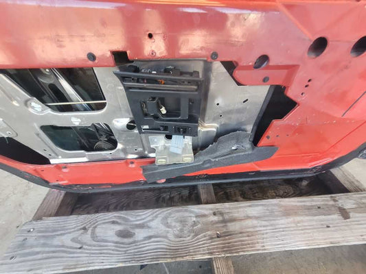 1996 Chevrolet Corvette Coupe Driver Front Door Shell Paint Torch Red 2550