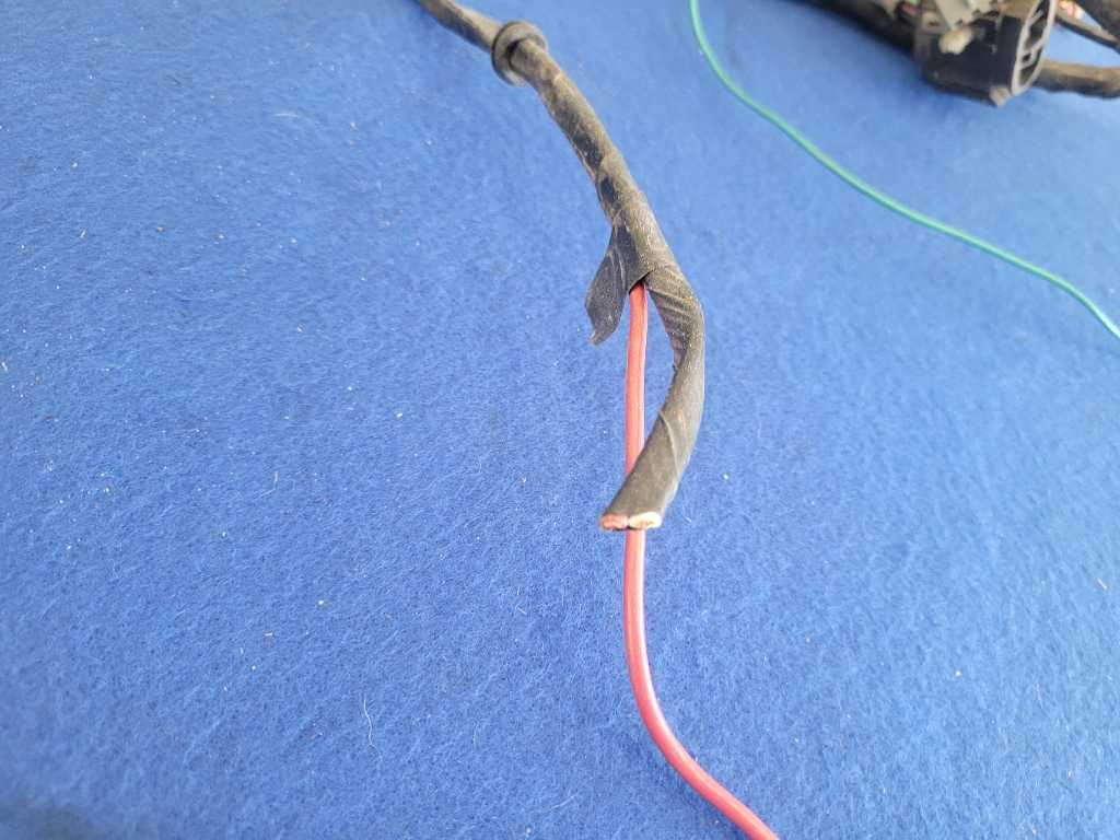 1990 Ford Mustang Mclaren Convertible Dash Harness Wire Plug *Parts* 2603 - The Parts Farm