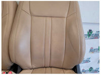 2015-2017 Ford F150 F-150 Truck Set Seats Beige Bucket Covers Crew Cab 2615 - The Parts Farm