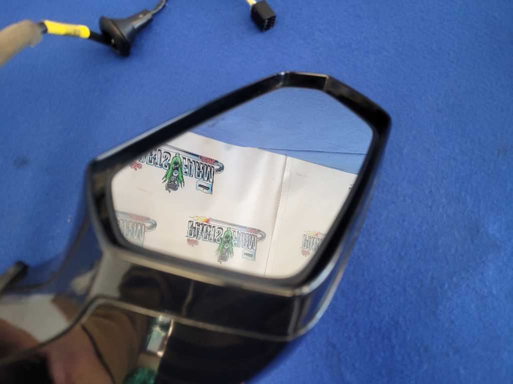 2010-2015 Chevrolet Camaro 1LE SS Driver LH Rear View Mirror No Heat Black 2650 - The Parts Farm