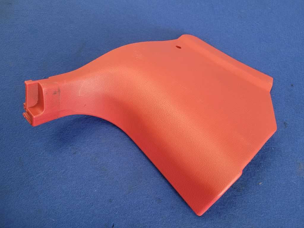 1994-1998 Ford Mustang GT Cobra Passenger RH Lower Kick Panel Trim Red 2631 - The Parts Farm