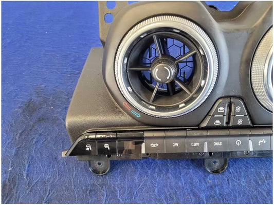 2016-2017 Chevrolet Camaro SS Temperature Control Dual Zone HVAC Vent Dash 2804
