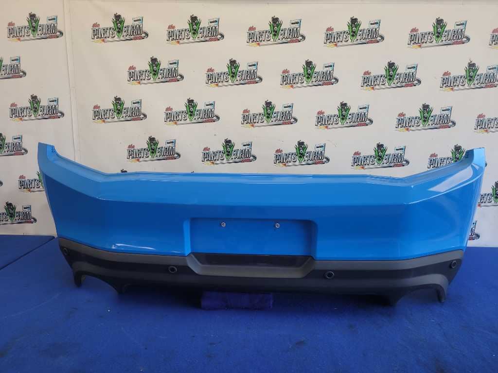 2011-2012 Ford Mustang GT Rear Bumper Cover Park Assist Valance Paint CI 2639 - The Parts Farm