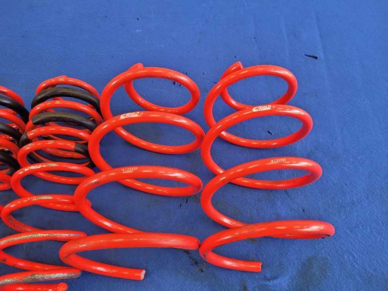 2011-2014 Ford Mustang GT Eibach Sportline Front Back Springs Red Lowering 2633 - The Parts Farm