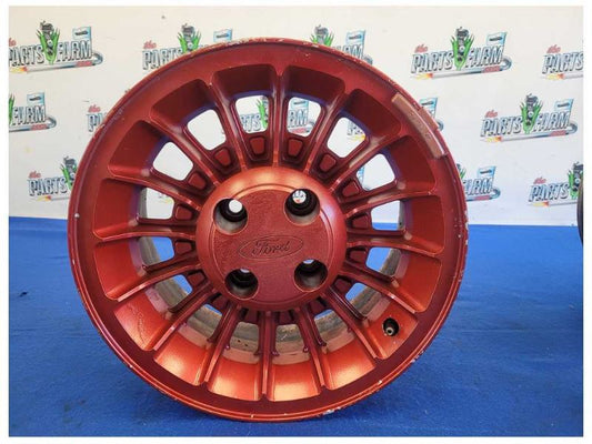 1987-1993 Ford Mustang GT 5.0L Turbine Wheel 15x7 Spoke Paint Red 2299 - The Parts Farm