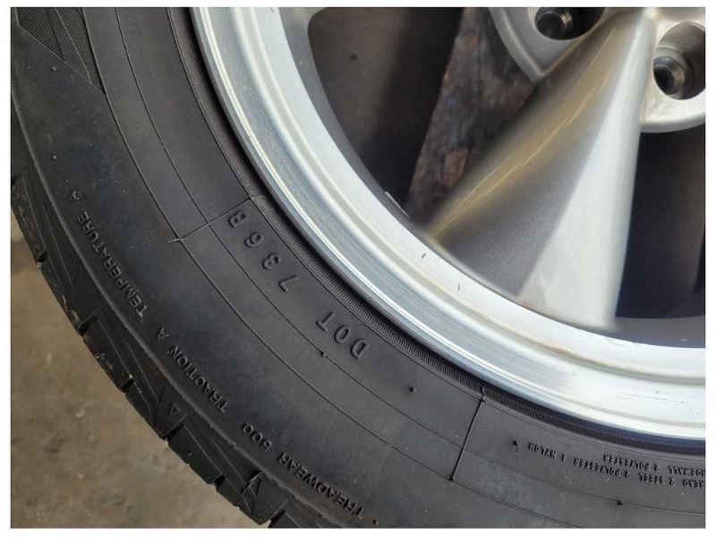 2005-2009 Ford Mustang GT S197 Wheel 17x8 Spoke Silver Paint Tire 2600 - The Parts Farm