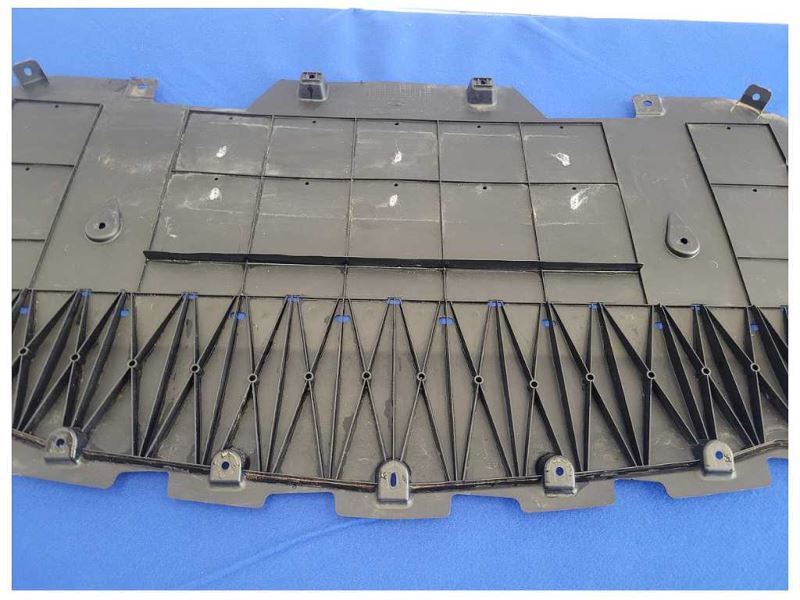2018-2023 Ford Mustang GT S550 Front Lower Splash Shield Cover Trim Molding 2622 - The Parts Farm
