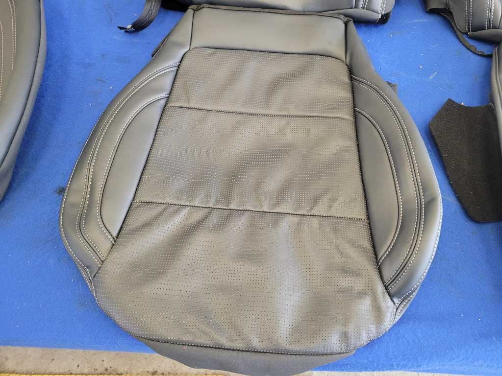 2024 Ford Mustang GT S650 Coupe Set Seat Covers Leather Bucket Front Back M24 - The Parts Farm
