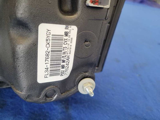 2015-2017 Ford F150 4x4 Pickup Truck Passenger Rear View Mirror Black 2482