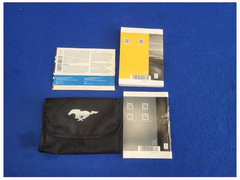 2020 Ford Mustang GT S550 Owner's Manual Booklet Pamphlet Cover - The Parts Farm
