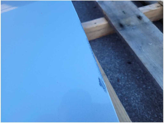 2011-2015 Chevy Camaro SS Convertible Driver Front Door Shell Paint Silver 2783