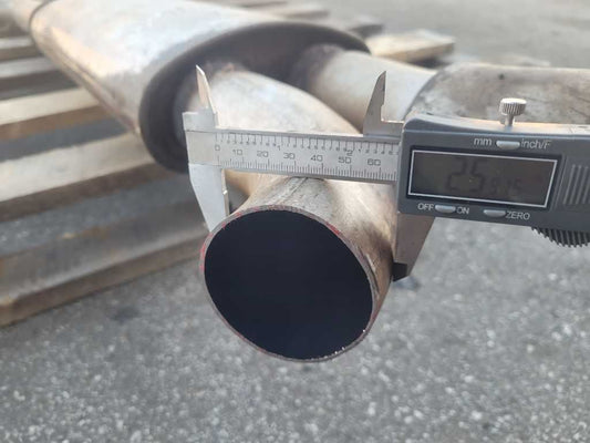 1996 Chevrolet Corvette Cat Back Exhaust Pipe Muffler Rear Tip 2550