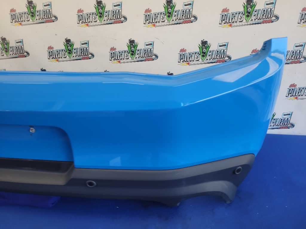 2011-2012 Ford Mustang GT Rear Bumper Cover Park Assist Valance Paint CI 2639 - The Parts Farm