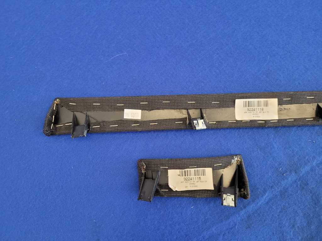 2010-2011 Chevrolet Camaro SS Dash Trim Silver Board Panel Molding Vent 2626 - The Parts Farm