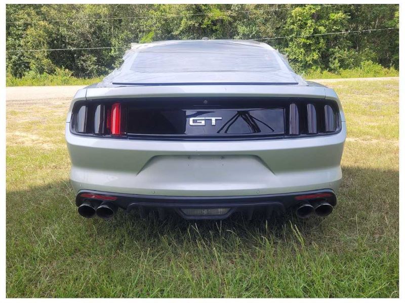 2015-2017 Ford Mustang GT S550 Coupe Upper Seat Beige Cushion Rear Back 2616 - The Parts Farm