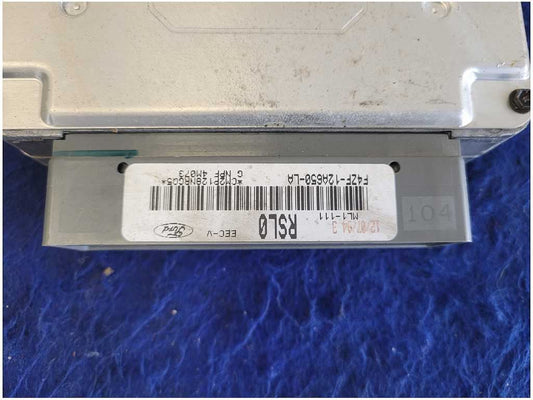 1995 Ford Mustang V6 Engine ECM Electronic Control Module Unit RSL0 2720