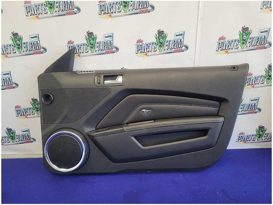 2011-2014 Ford Mustang GT Pair Door Panels Front Shaker Coupe Black 2761