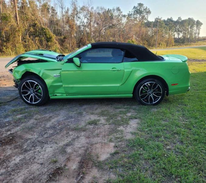 2013-2014 Ford Mustang Passenger Front Door Convertible Shell Paint HD 2633 - The Parts Farm