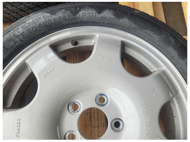 2011-2014 Ford Mustang GT Wheel 18" Aluminum Compact Spare Tim Rim - The Parts Farm