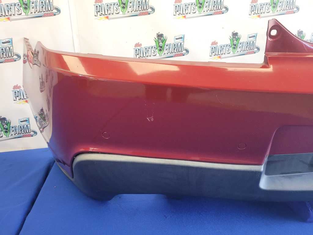 2014-2015 Chevrolet Camaro SS Rear Bumper Cover Park Assist Paint Maroon 2592 - The Parts Farm