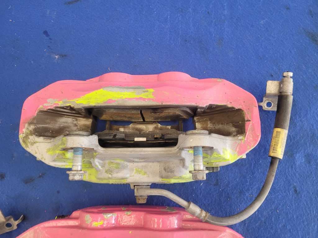 2015-2023 Ford Mustang Pair 14" Performance Front Brake Calipers Pads 2616 - The Parts Farm