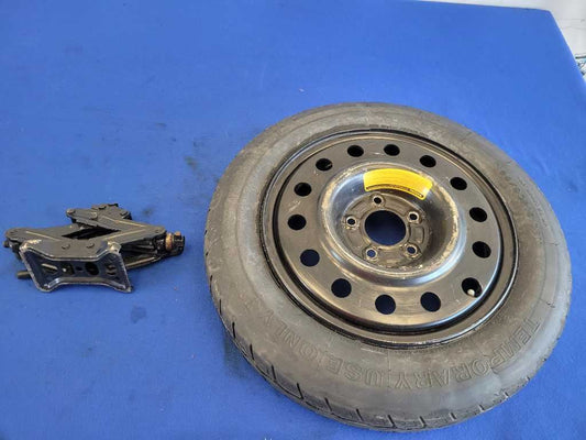 1994-1995 Ford Mustang GT Emergency Wheel 15x4 Spare Tire Black Paint 2631 - The Parts Farm