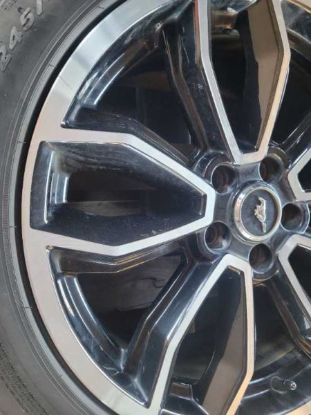 2013-2014 Ford Mustang GT Wheel 19x8.5 Black Painted DR33-1007- OEM - The Parts Farm