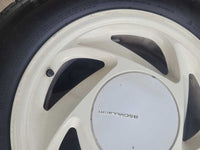 1990 Ford Mustang ASC Mclaren Convertible Set Wheels 15x7 White Paint Tire 2603 - The Parts Farm